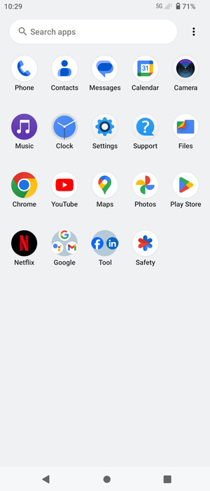 Select Settings