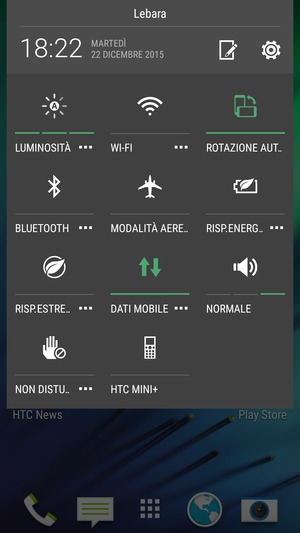 Seleziona Luminosità automatica