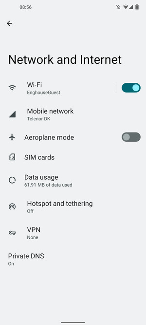 Select Mobile network