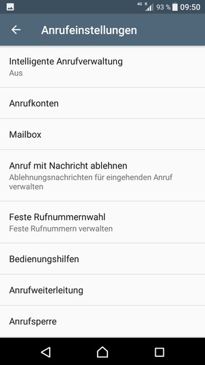 Wählen Sie Mailbox