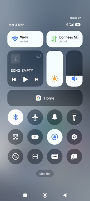 Désactiver le Wi-Fi et le Bluetooth