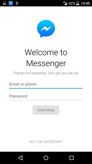 Your app is ready to use