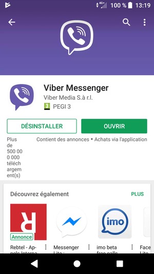 Sélectionnez OUVRIR