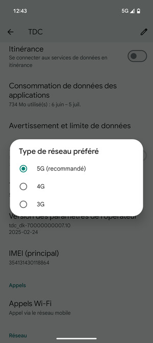 Sélectionnez votre option préférée