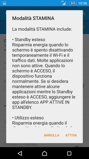 Seleziona ATTIVA