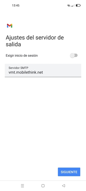 Desactive Exigir inicio de sesión y seleccione SIGUIENTE