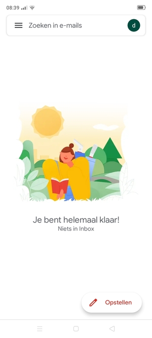 Uw account is klaar voor gebruik