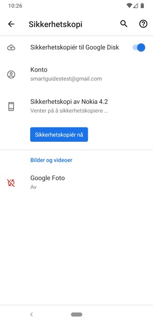 Velg Konto