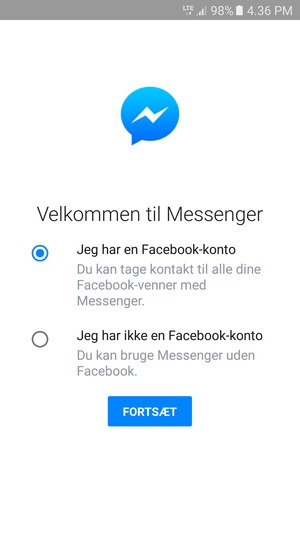 Din app er klar til brug