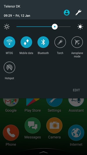 Turn off Wifi and Bluetooth