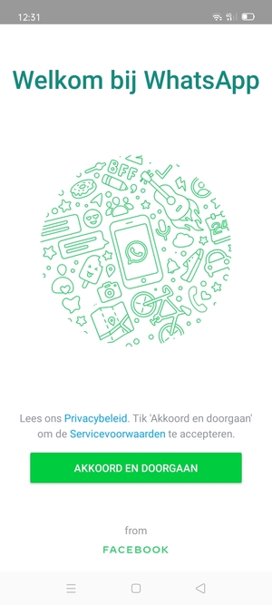 Uw app is klaar voor gebruik