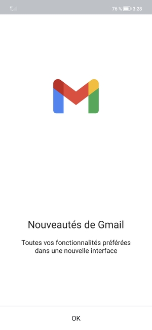 Sélectionnez OK