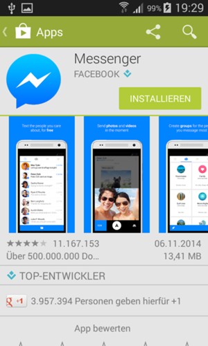 Wählen Sie INSTALLIEREN