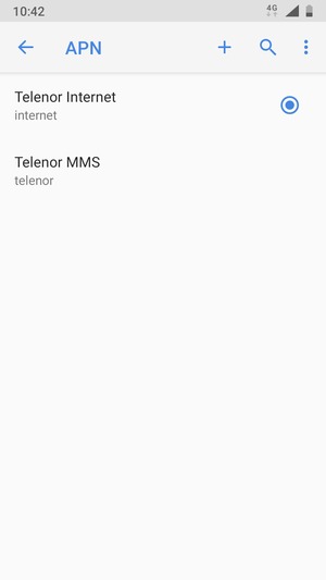Sélectionnez le bouton du Menu