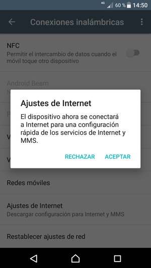 Seleccione ACEPTAR