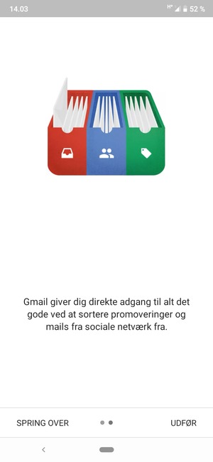 Vælg UDFØR