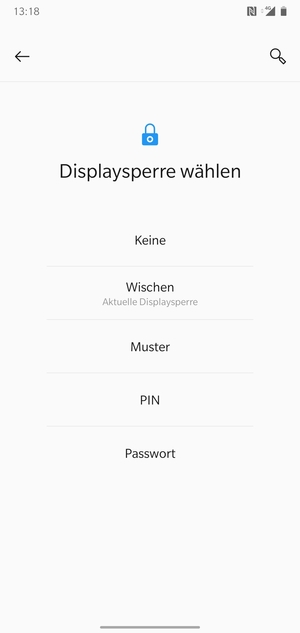 Wählen Sie Muster