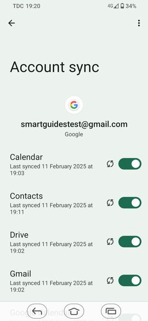 Select the Menu button