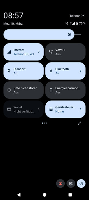 Wählen Sie Bluetooth