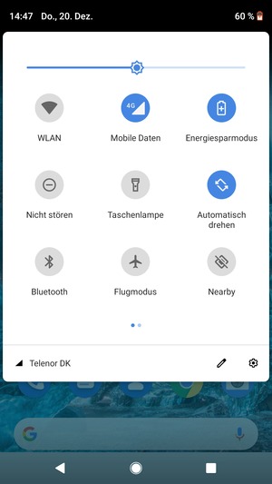 Wählen Sie die Einstellungen-Taste