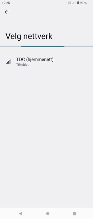 Vent til søket er ferdig
