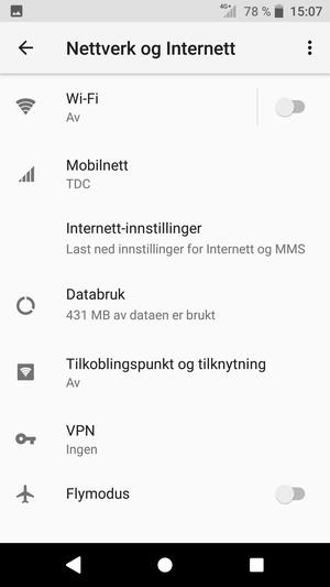 Velg Mobilnett