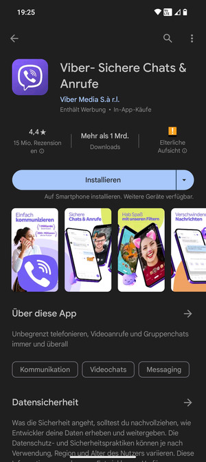 Wählen Sie Installieren