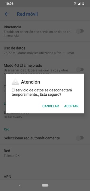 Seleccione ACEPTAR
