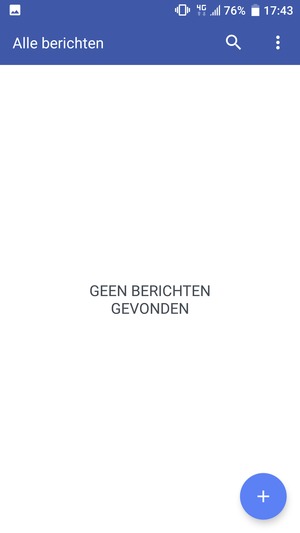 Selecteer de Menu-knop