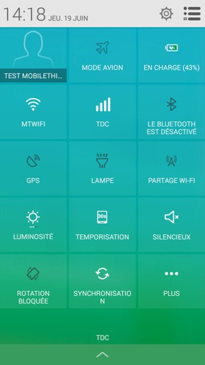 Sélectionnez SILENCIEUX pour repasser en mode sonore