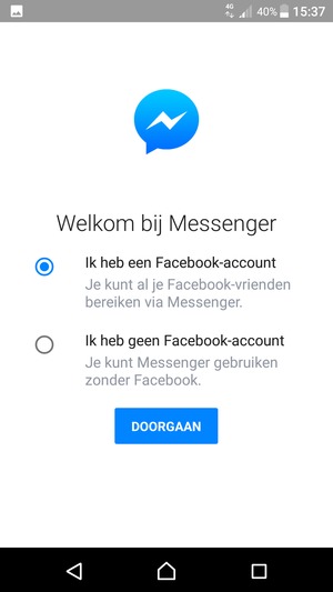 Uw app is klaar voor gebruik