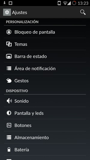 Para activar su bloqueo de pantalla, vaya al menú Ajustes y seleccione Bloqueo de pantalla