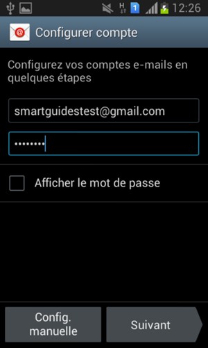 Saisissez votre Adresse e-mail et votre Mot de passe. Sélectionnez Suivant