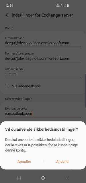 Vælg Anvend