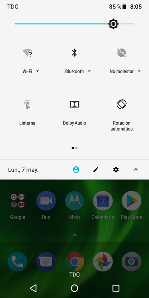 Desactive Wi-Fi y Bluetooth