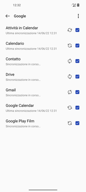 Le tue informazioni verranno sincronizzate