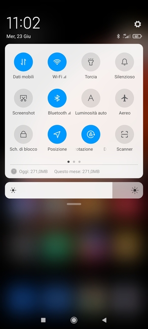 Disattiva Wi-Fi e Bluetooth
