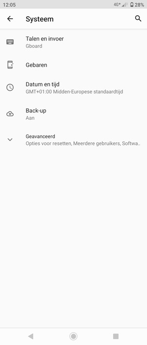Selecteer Geavanceerd