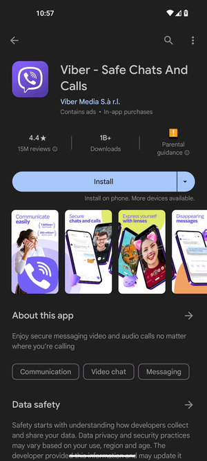 Select Install