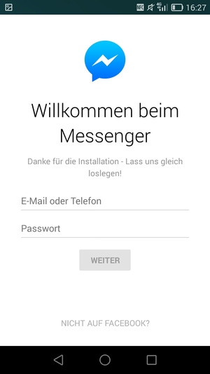 Ihre App ist einsatzbereit