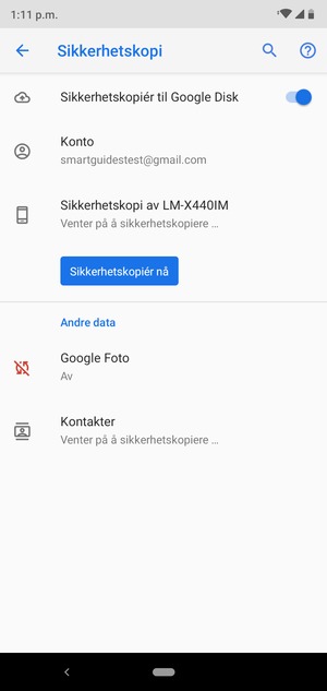 Velg Konto