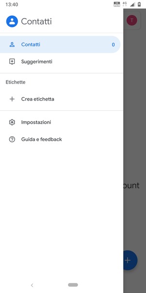 Seleziona Impostazioni