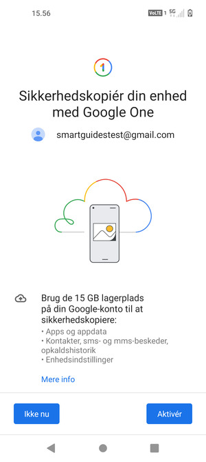 Vælg Aktivér