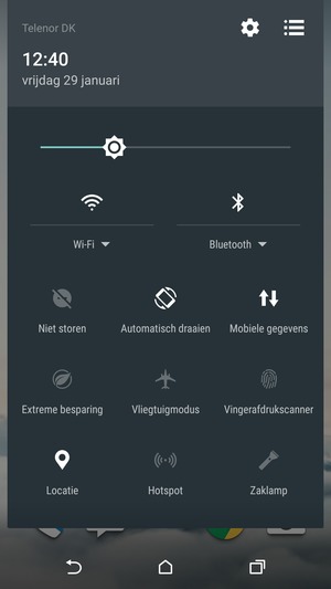 Schakel Wi-Fi en Bluetooth uit