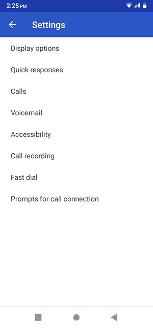 Select Voicemail