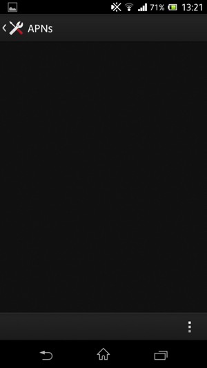 Select the Menu button