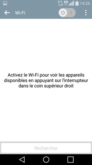 Activer le Wi-Fi