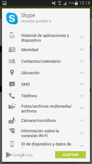 Seleccione ACEPTAR