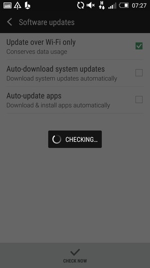 Wait for the search to finish