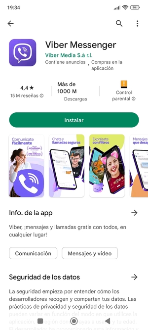 Seleccione Instalar
